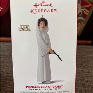 Hallmark Keepsake Star Wars Princess Leia Ornament - White and Black
